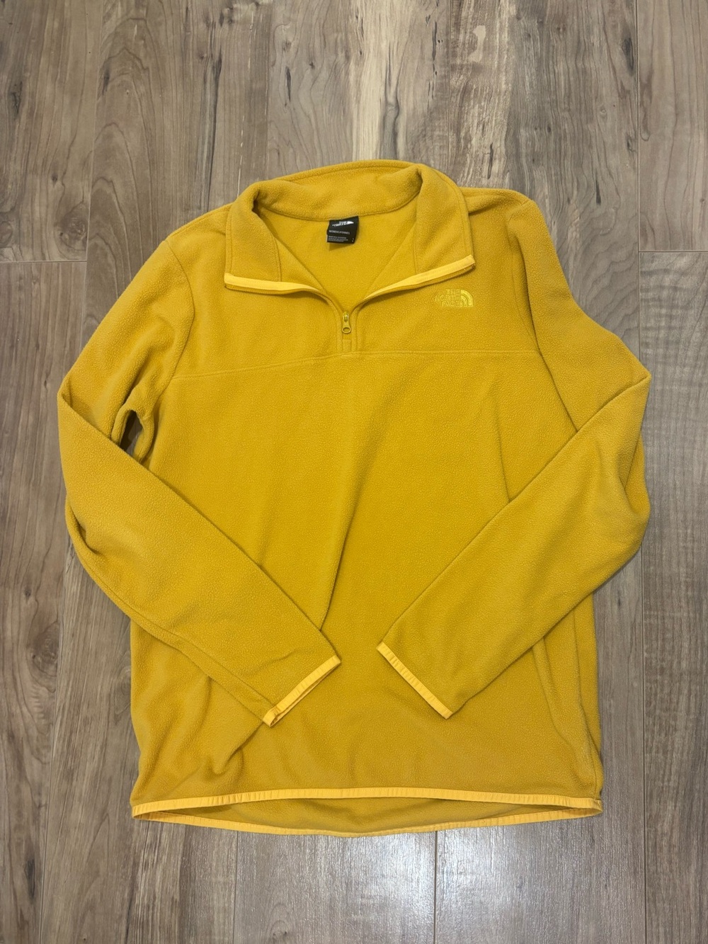 The North Face Golden Yellow Women's Fleece Quarter-Zip